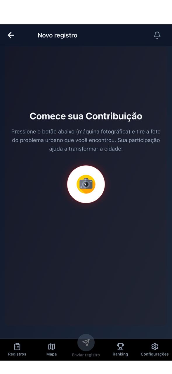 Novo registro